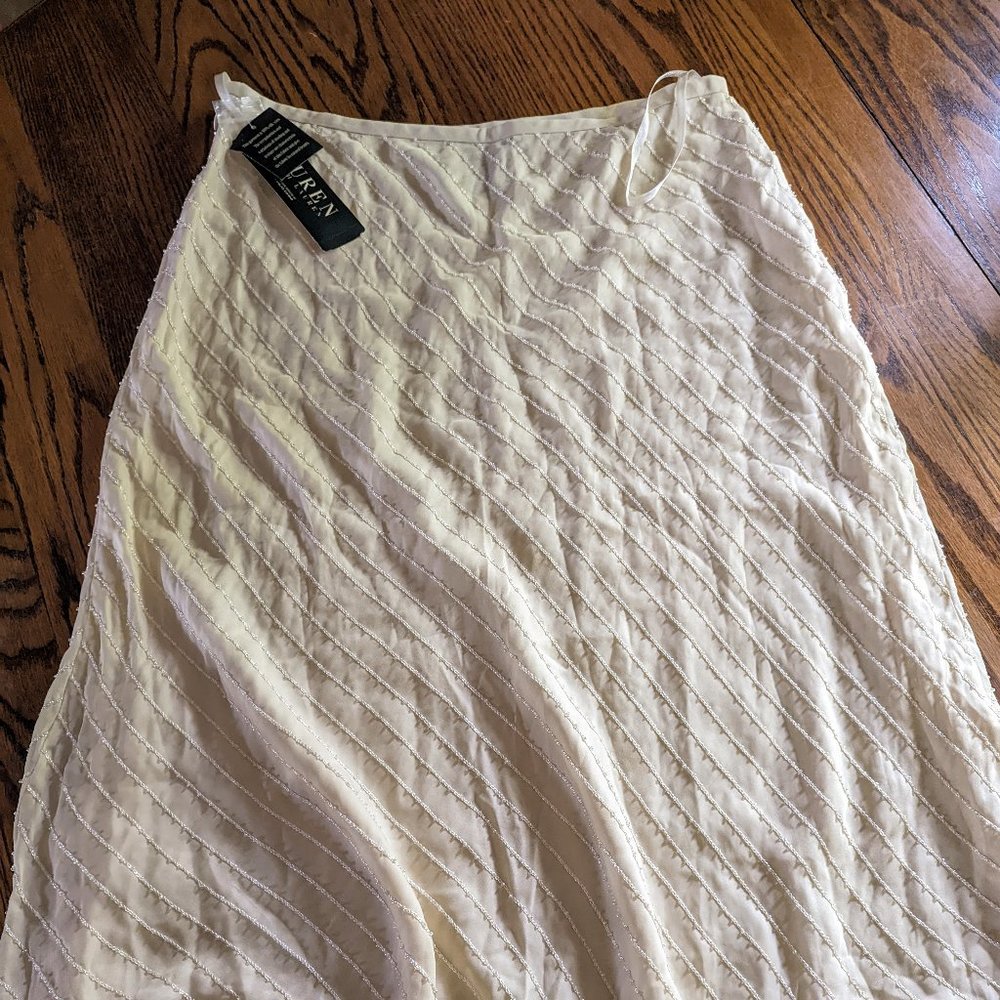 NWT Ralph Lauren Silk Skirt
